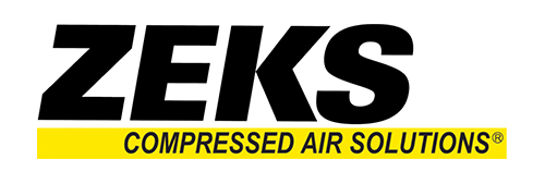 Logo of Air Centers of Florida compressed air solutions on a yellow and black background.