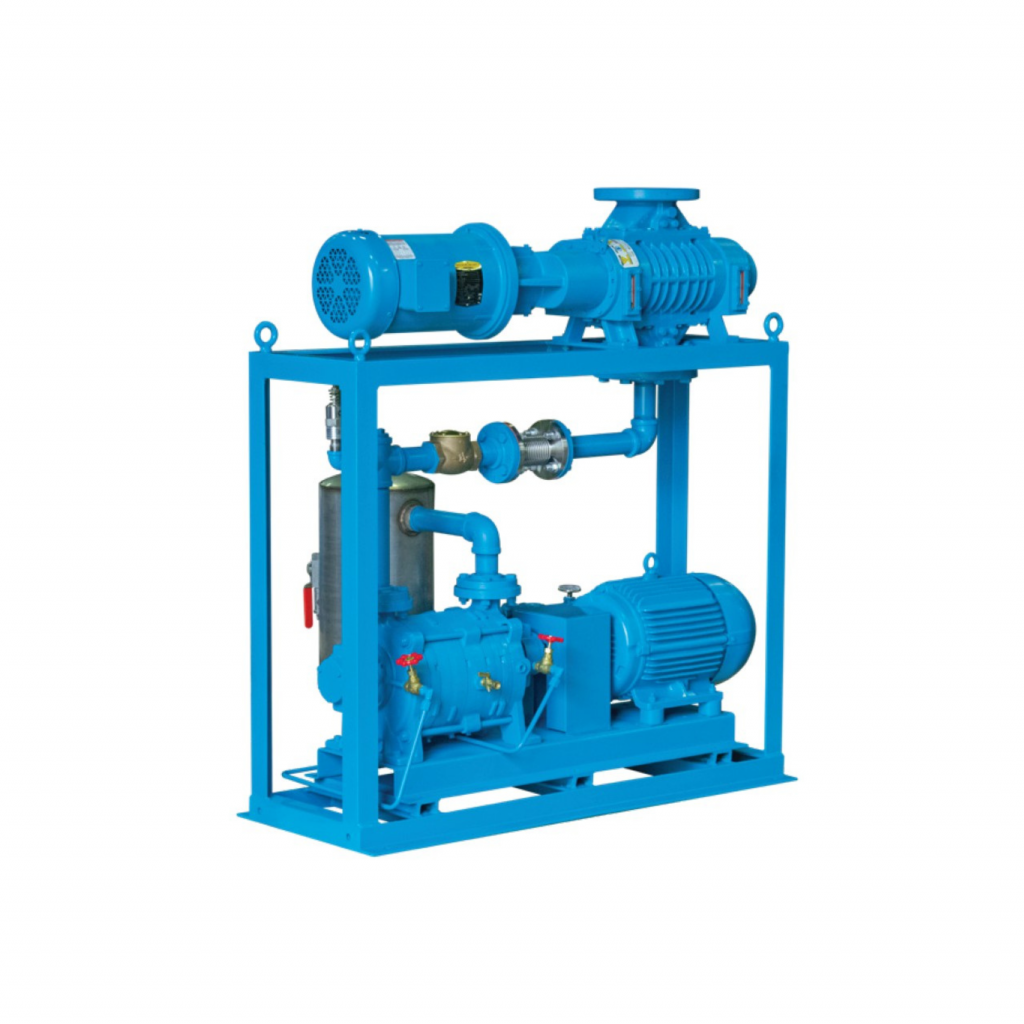 Kinney vacuum booster with integrated control panel